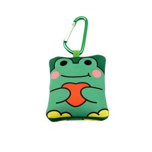 Chiffonnette en microfibre portable personnalisable avec logo <span class=keywords><strong>pour</strong></span> lunettes, montres et verres, avec clip porte-clés - Product Image 3