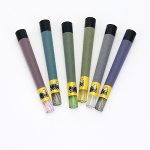 Logo Sticker Custom New Spiral 7-Hole Glass Filter Tip <b>Wraps</b> Cigarette <b>Rolling</b> Paper 84mm Pre-Made <b>Rolled</b> Cones Smoking Tubes - Product Image 4
