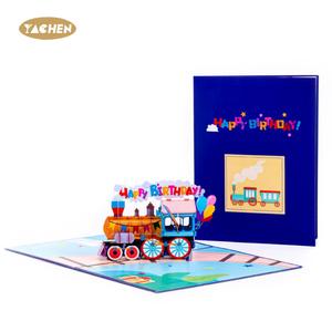 YACHEN uniche carte di celebrazione pieghevoli 3D divertenti Pop-Up auguri di <span class=keywords><strong>buon</strong></span> <span class=keywords><strong>compleanno</strong></span> con buste per donne e uomini amici per bambini - Product Image 4