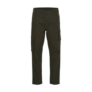 กางเกงคาร์โก้ผู้ชายไซส์ใหญ่ ผ้าแคนวาส เสริมตะเข็บอย่างดี สำหรับสภาพอากาศหนาวเย็นและความทนทานต่อการใช้งานกลางแจ้ง - Product Image 1