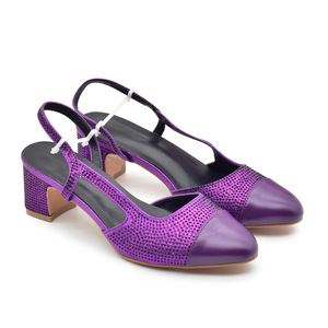 <span class=keywords><strong>Sandales</strong></span> d'extérieur <span class=keywords><strong>italiennes</strong></span> de luxe pour femmes avec fermeture ouverte doublure en polyester et ensembles de sacs assortis chaînes décorées-pour la mode de fête - Product Image 5