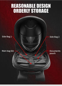 Smart WiFi Connect Custom LED Animation Mochila impermeable Clasificación <span class=keywords><strong>IP64</strong></span> para uso en exteriores/motocicleta Pantalla digital ajustable - Product Image 6