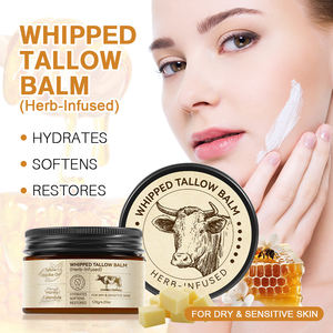 บาล์มเนื้อน้ำผึ้งวิปปิ้งที่เลี้ยงด้วยหญ้าทำมือโลชั่นทาตัวครีมทาหน้าแบบไขให้ความชุ่มชื้นอย่างล้ำลึกฉลากส่วนตัว120กรัม - Product Image 3