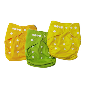 <span class=keywords><strong>Couches</strong></span> en tissu pour bébé, lot de <span class=keywords><strong>couches</strong></span> réutilisables <span class=keywords><strong>lavables</strong></span>, avec poches - Product Image 2