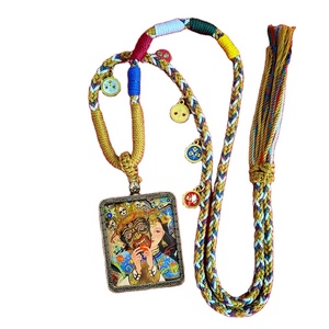 Tibet Zhaqi Lam, Diosa Tara Verde Étnica, Zorro de Nueve Colas, Buda de la Medicina, Dios de la Riqueza Amarillo, Gran Maestro del Cielo Negro, Quinto Maestro Manjushri - Product Image 1