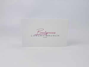 Wholesale Custom Luxury Credit <b>Card</b> Packaging Gift Box with Matt Lamination <b>Embossing</b> Rigid Cardboard and Ribbon Closure - Product Image 4