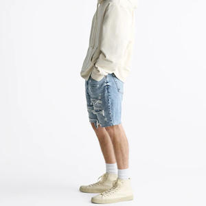 Pantalones Cortos para Hombre, 100% Algodón, Estilo Urbano, Cintura Elástica, Secado Rápido, Personalizables OEM, Precio Económico al por Mayor - Product Image 4