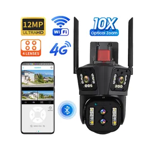 4mp 6mp 8mp 12mp surveillance security camera wifi 4g sim card cameras de seguridad