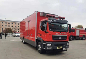Camión de Bomberos Howo 4*2 Diésel 2025 con Tanque de Agua de 8m y Espuma de 2cbm para Rescate de Emergencia, Uso Municipal e Industrial - Product Image 5