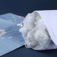 HCS 7D/15D Fibre de polyester vierge de qualité supérieure pour rembourrage d'oreillers 64mm/32mm, fibres creuses conjuguées en silicone PSF ignifuges