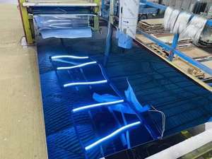 Espejo de hoja de color de fábrica Superficie negra/dorada Hoja de acero inoxidable <span class=keywords><strong>AISI</strong></span> 201 304 <span class=keywords><strong>316L</strong></span> 1,4404 - Product Image 2