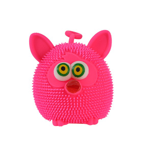 Jouet lumineux en forme de hibou à pompon compressible, clignotant, anti-stress pour enfants, en TPE, 2-4 ans - Product Image 5