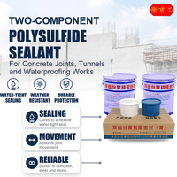 Scellant polysulfure bicomposant haute performance pour la réparation des joints de dilatation, scellant imperméable