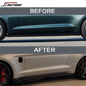 Kit carrosserie pour Ford Mustang 2015-2017 – Amélioration vers GT500 : Pare-chocs avant et arrière, calandre, diffuseur, sorties d'échappement, jupes latérales, lèvre avant - Product Image 3