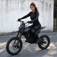 Nouvelle moto tout-terrain électrique TengQi 72V 6000W 80Km/h ZheJiang avec batterie au lithium