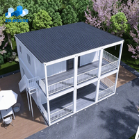 Beau cube de 40 pieds de haut iso, maison de conteneur de luxe, maison allemande à vendre
