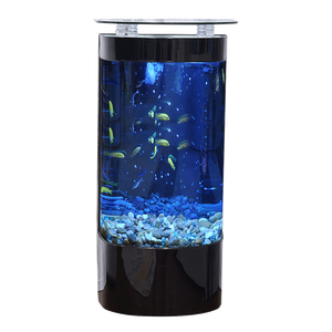 Hot Selling Classic Kleine Acryl Half Ronde <span class=keywords><strong>Aquarium</strong></span> Geplant <span class=keywords><strong>Aquarium</strong></span> Tank - Product Image 1