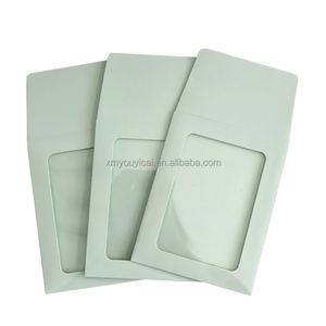 Personalized Thick <strong>Mini</strong> Colored <strong>Envelopes</strong> Pink Green Purple Cardboard <strong>Envelope</strong> With Window - Product Image 1