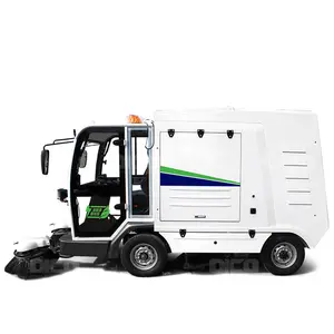 OR-S2000 road cleaning truck electric vacuum street sweeper driveway vacuum sweeper