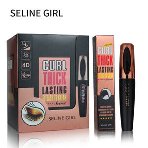 Fabricant de cosmétiques OEM <span class=keywords><strong>Mascara</strong></span> noir étanche 24 heures en fibre de longue durée Brosse naturelle longue tenue <span class=keywords><strong>Mascara</strong></span> 4D épais bouclant - Product Image 2