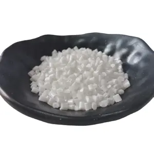 Hitzebeständigkeit Hochbelastung Polystyrol weiße Pellets Rohstoffe recycelte Granulat HIPS
