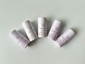 Cilindro De plástico reciclable, tubos de cartón hechos a mano, bálsamo labial de empuje que se desvanece, contenedor de lápiz labial de papel para uso en embalaje - Product Image 2