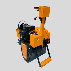 Chất lượng cao thu nhỏ bê tông rung Con lăn mịn hiệu quả đi bộ với động cơ diesel đơn trống lõi bơm thành phần - Product Image 5