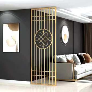 Waterproof Stainless Steel Decorative <b>Screen</b> Metal Partition <b>Divider</b> for Garden Balcony Living Room - Product Image 3