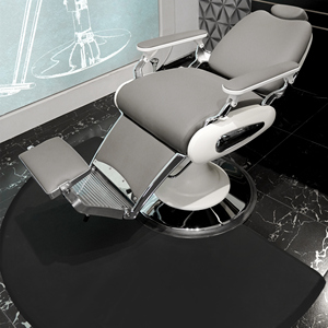 Bán Nóng đặc biệt màu xám cắt tóc ghế bạc khung cắt tóc ghế trọng lượng lớn người đàn ông cắt tóc ghế - Product Image 3