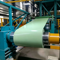 Bobine d'acier PPGI galvanisé enduit de PVDF, peinture métallique nacrée 0,5 mm 0,9 mm, découpe et soudage pour usage industriel haut de gamme