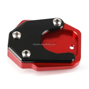 For HONDA CBR150R 2017-2021 Motorcycle Accessory Side Stand Pad Plate Extension Enlarge Foot Stand Aluminum Motor Safe Protector