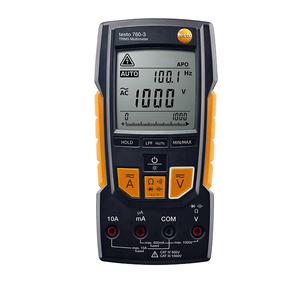 Multímetro Testo 760 TRMS Máx. 1000V/60000 <span class=keywords><strong>NF</strong></span>/ 30 MHz Multímetro Digital Testo 760-3 - Product Image 1