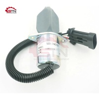 Pièces d'excavatrice 6681513 6690563 Électrovanne d'extinction de haute qualité 12V pour moteur Bobcat S150 S160 Kubota 6667993