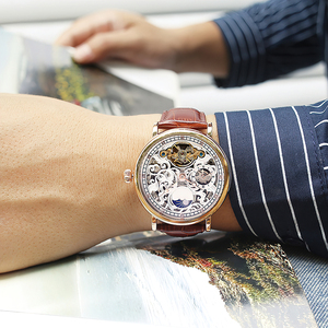 Nuevo Reloj Mecánico de Negocios para Hombre, Reloj Mecánico Impermeable para Hombre - Product Image 6