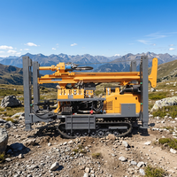 Foreuse pneumatique JUTOP pour puits d'eau, machine de forage de roche à marteau fond de trou (DTH) pour exploration de roches dures, 180 m, prix usine