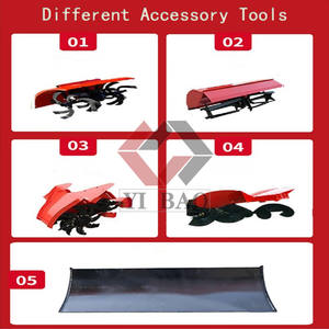 Cultivateur à chenilles Strawberry Ridge, mini-<span class=keywords><strong>motoculteur</strong></span> rotatif pour la culture des fruits - Product Image 4