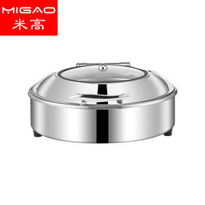 Réchaud de buffet en acier inoxydable, chauffage électrique 1000-3000W, matériaux de qualité alimentaire, équipement de restaurant - Product Image 3