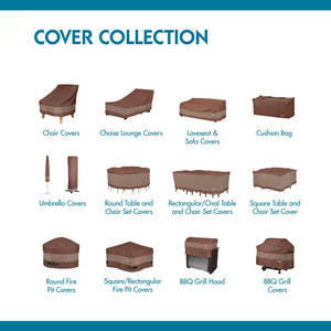 Housses de <span class=keywords><strong>protection</strong></span> contre les intempéries Offre Spéciale durables pour meubles de patio d'extérieur <span class=keywords><strong>Housse</strong></span> imperméable pour chaise longue de patio - Product Image 2