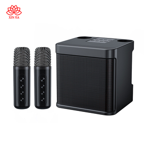 <span class=keywords><strong>KD</strong></span>-203 Mini <span class=keywords><strong>Bluetooth</strong></span> Karaoke Hệ Thống Loa Hát Karaoke Set Với 2 Không Dây Mic Cho Đảng Không Dây - Product Image 2