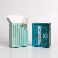 Cajas de Jabón Personalizadas OEM de Alta Calidad con Material de Cartón Repujado, Forma Rectangular para Envasado de Aceites Esenciales y Cremas Faciales