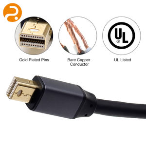 Кабель Mini DisplayPort-DVI-D 1080P Full HD с алюминиевой изоляцией и позолоченным адаптером для MacBook, Surface, мониторов и проекторов - Product Image 3