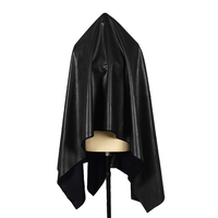 Veste de motard en cuir synthétique PU souple imitant la peau de mouton, tissu de revêtement résistant à l'abrasion, modèle 8005