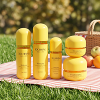 Emballages cosmétiques personnalisés en forme de cylindre, pots et flacons en ABS pour soins de la peau, crème solaire, lotion, nettoyant visage, crème pour le visage