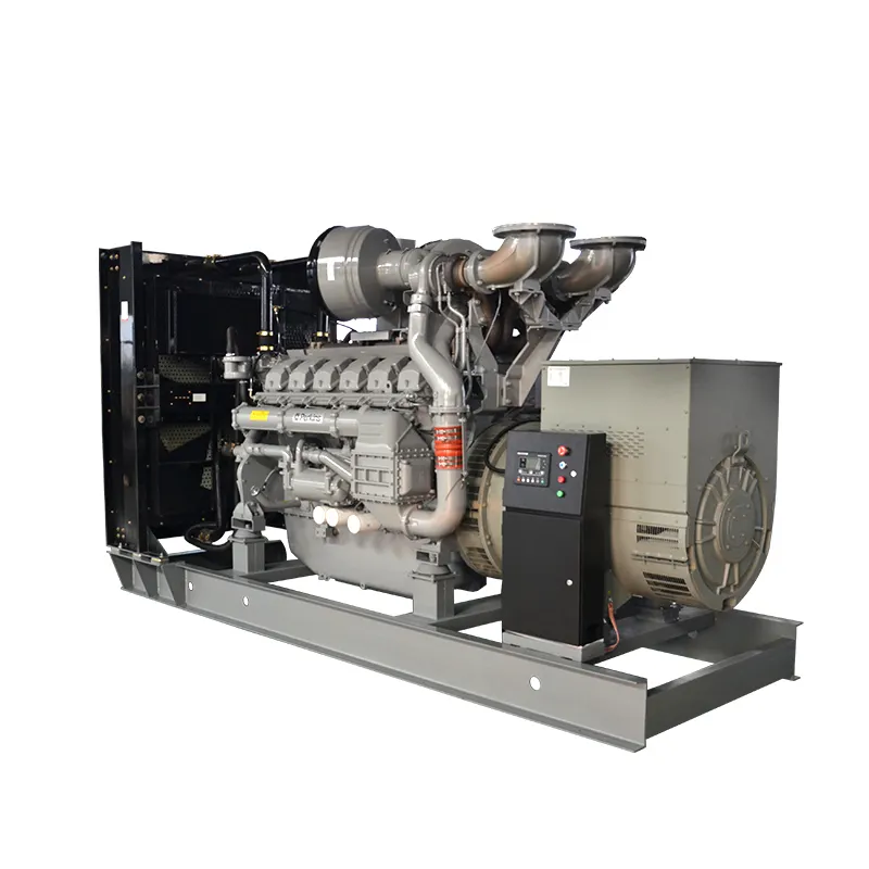 Best price 48kw electric super silent generator 60kva diesel generator with Perkins 1104D-44TG2