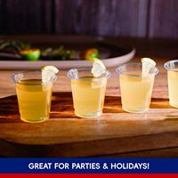 Tasses à shot jetables en plastique PET transparent de 2 oz 2 oz 60ml verres en verre
