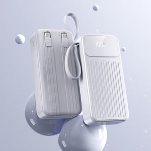 Cargador Portátil Universal con Logotipo Personalizado, 20000mah 30000mah, Carga Rápida PD22.5W, con Cable, Pantalla LED, Power Bank - Product Image 5