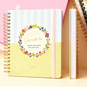 Персонализированный ежедневник для планирования времени 2026 года, формат А5, с линованными страницами - Product Image 3