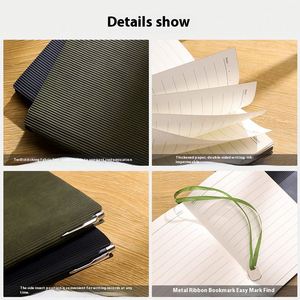 Set de Regalo de Cuaderno Espiral A5 de PVC para Actas de Reuniones y Archivos Anuales con Logotipo Personalizado - Product Image 4