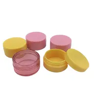 5 Layer Cylinder Stackable Bead Containers Plastic Round Clear Storage