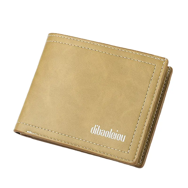 2023 new men's wallet manufacturers wholesale direct sales leather wallet for men wallet billeteras hombre